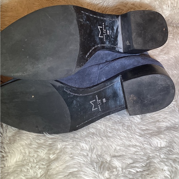 Marc Fisher Navy Ankle Boots - Picture 3 of 4
